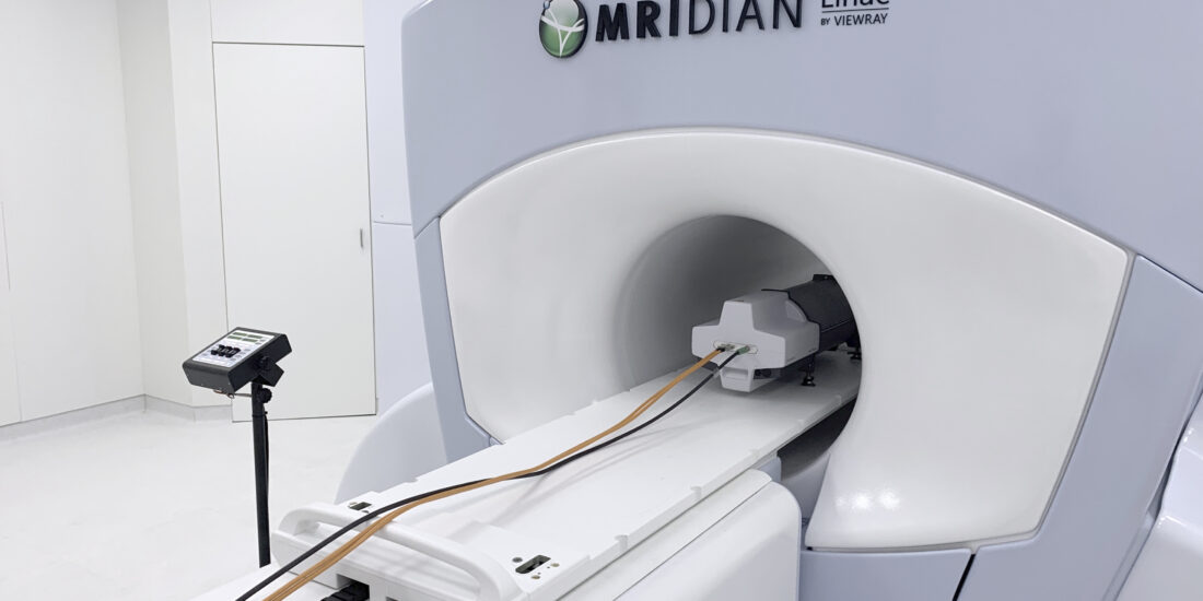 Delta4 Phantom+ MR together with Viewray MRIdian